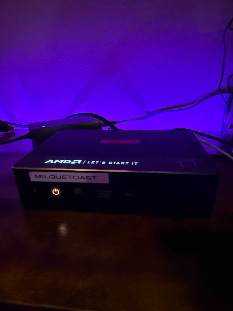 Project Milquetoast - Beelink GTR